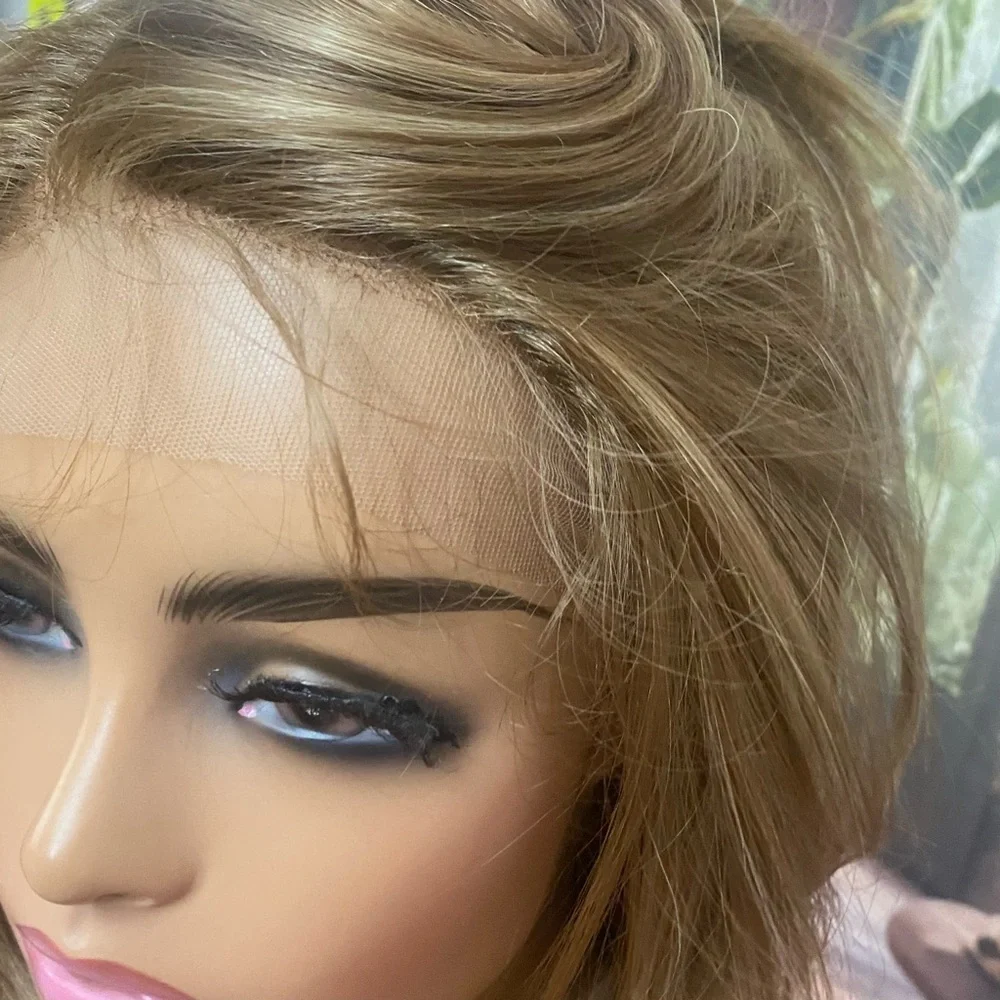 NEW Light Brown Lace Front Wig - with baby hair